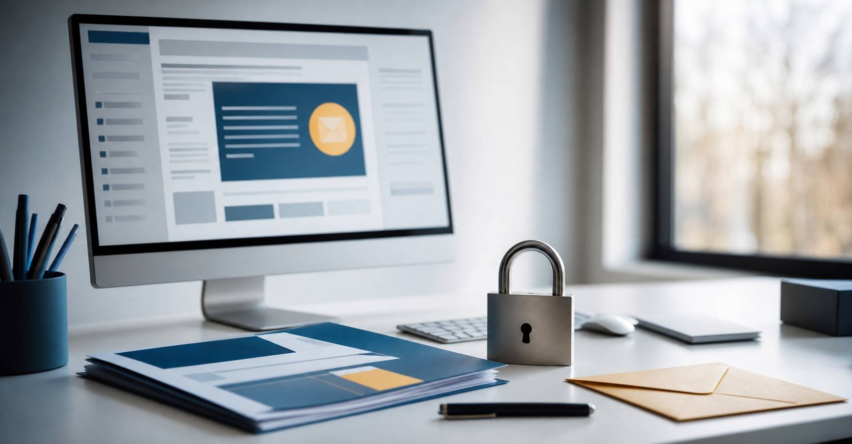 Prévention des arnaques aux prêts en ligne avec cadenas de sécurité