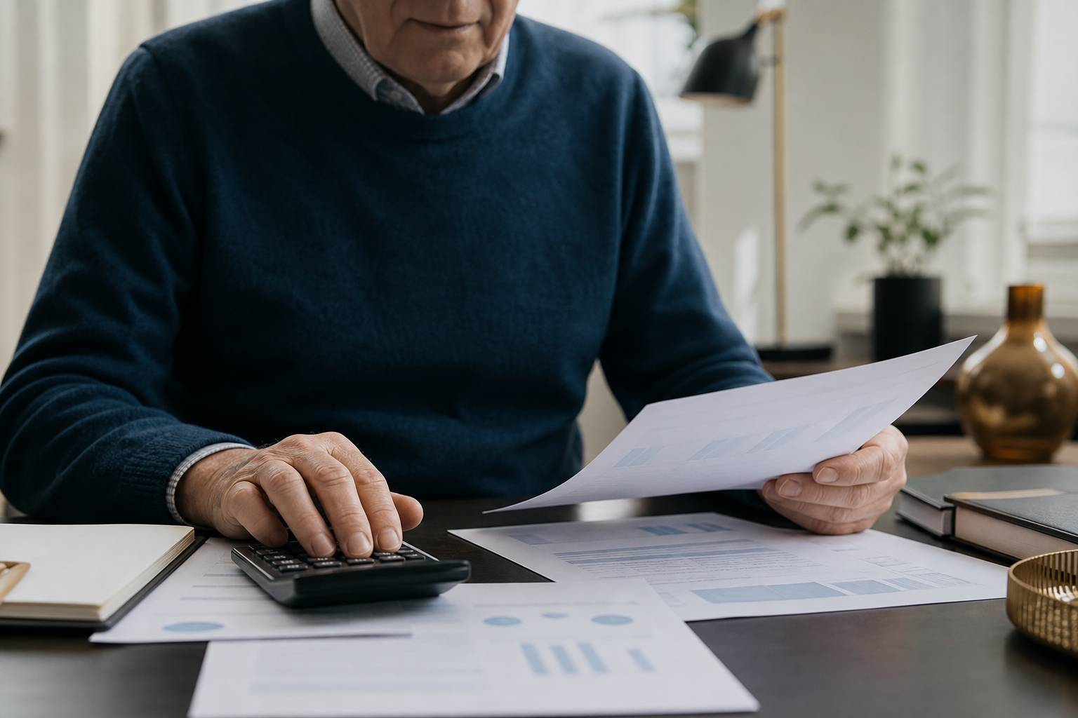 Analyse des conditions de prêt pour retraités avec documentation financière